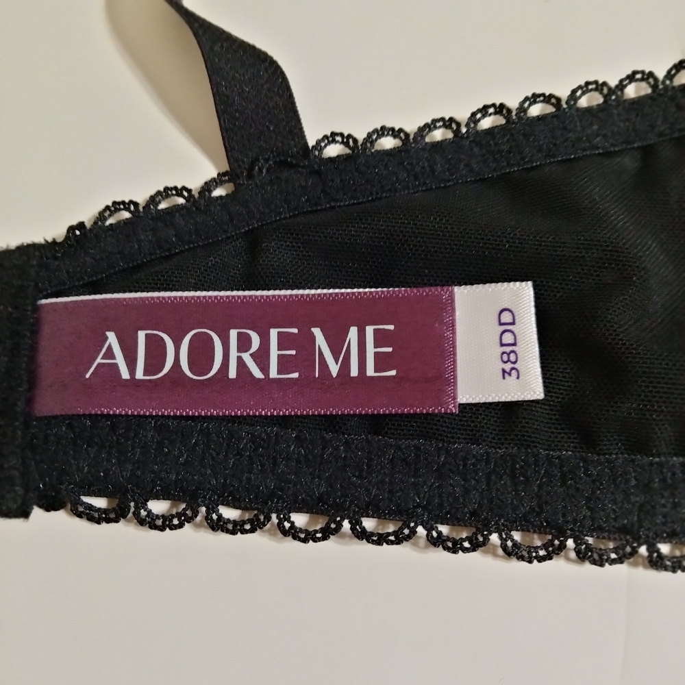 Adore Me Black Lace Bra - Picture 5 of 6